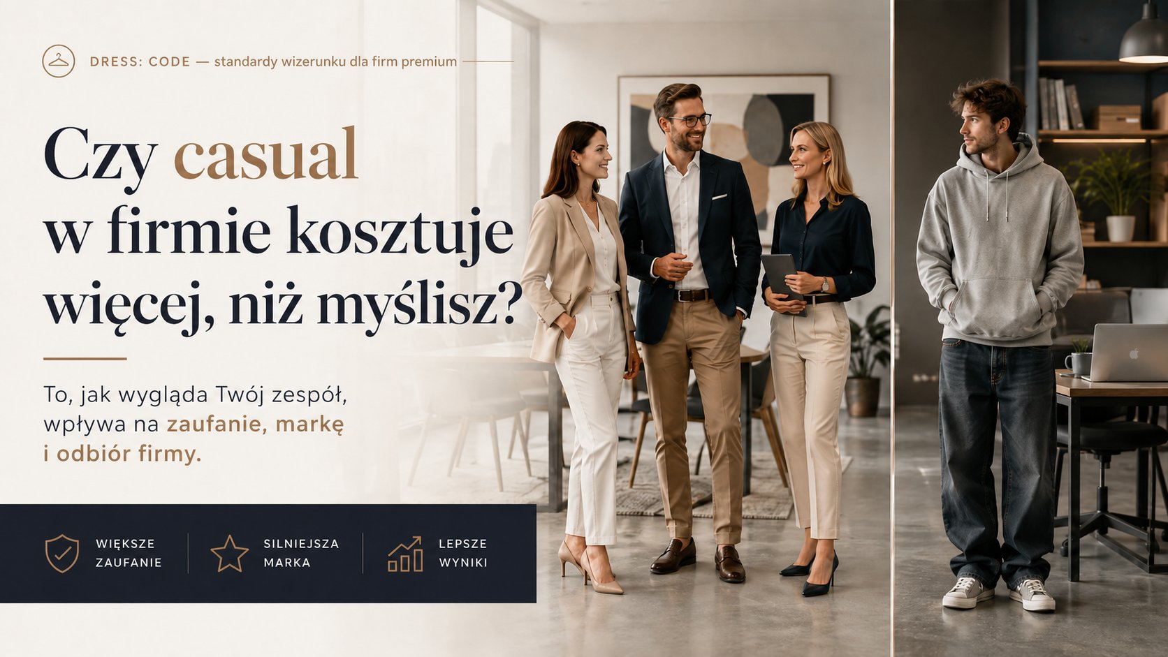 Czy "casual" w firmie kosztuje więcej, niż myślisz?